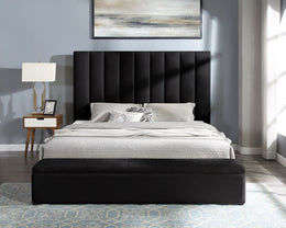 Valencia Velvet Platform Bed